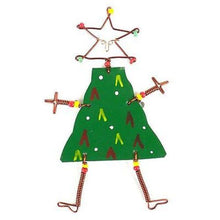 Load image into Gallery viewer, Set of 10 Dancing Girl Christmas Tree Pins - Creative Alternatives
