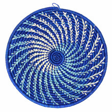 Load image into Gallery viewer, Woven Sisal Fruit Basket, Blues
