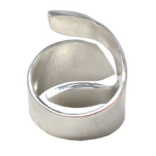 Load image into Gallery viewer, Wide Red Jasper and Silver Ring - Size 8
