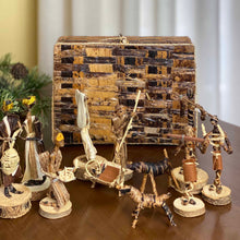 Load image into Gallery viewer, Banana Fiber Nativity Set - Esther Kariuki
