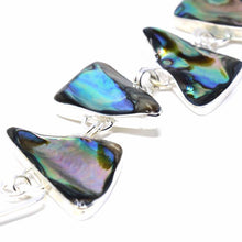 Load image into Gallery viewer, Bracelet, Abalone Triangle Link
