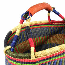Load image into Gallery viewer, Bolga Market Basket, Large - Mixed Colors
