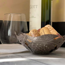 Load image into Gallery viewer, Decorative Drum Art Bowl or Votive, Fruit on Vine
