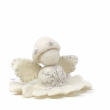 Load image into Gallery viewer, White Angel Felt Ornament - Global Groove (H)
