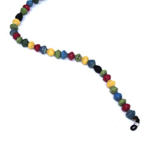 Load image into Gallery viewer, Face Mask/Eyeglass Paper Bead Chain, Colorful Round Beads
