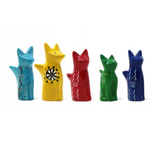 Load image into Gallery viewer, Soapstone Tiny Sitting Cats - Assorted Pack of 5 Colors
