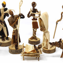 Load image into Gallery viewer, Banana Fiber Nativity Set - Esther Kariuki
