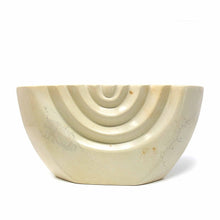 Load image into Gallery viewer, Soapstone White Menorah - Smolart
