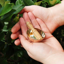 Load image into Gallery viewer, Mini Meditation Bowl Box: 2" Crown Chakra - DZI (Meditation)
