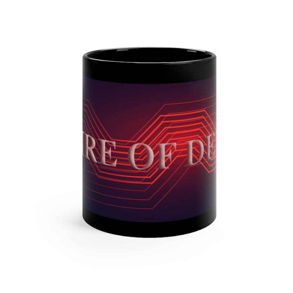 EOD Red Circuit Black mug 11oz