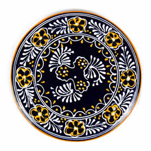 Load image into Gallery viewer, Handmade Pottery 8" Trivet or Wall Hanging, Blue - Encantada
