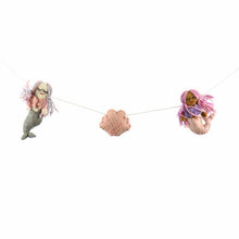 Load image into Gallery viewer, Mermaid Felt Garland - Global Groove
