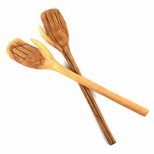 Load image into Gallery viewer, Giant 17 inch Hands Salad Servers - Jedando Handicrafts

