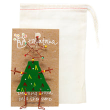 Load image into Gallery viewer, Dancing Girl Christmas Tree Pin - Creative Alternatives
