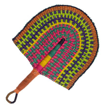 Load image into Gallery viewer, Handwoven Bolga Straw Fans from Ghana
