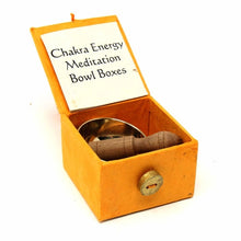 Load image into Gallery viewer, Mini Meditation Bowl Box: 2" Solar Plexus Chakra - DZI (Meditation)
