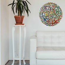 Load image into Gallery viewer, Four Geckos Painted Metal Wall Art - Croix des Bouquets
