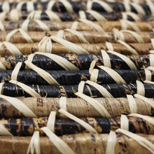 Load image into Gallery viewer, Woven Sisal Basket, Wheat Stalk Spirals In Natural
