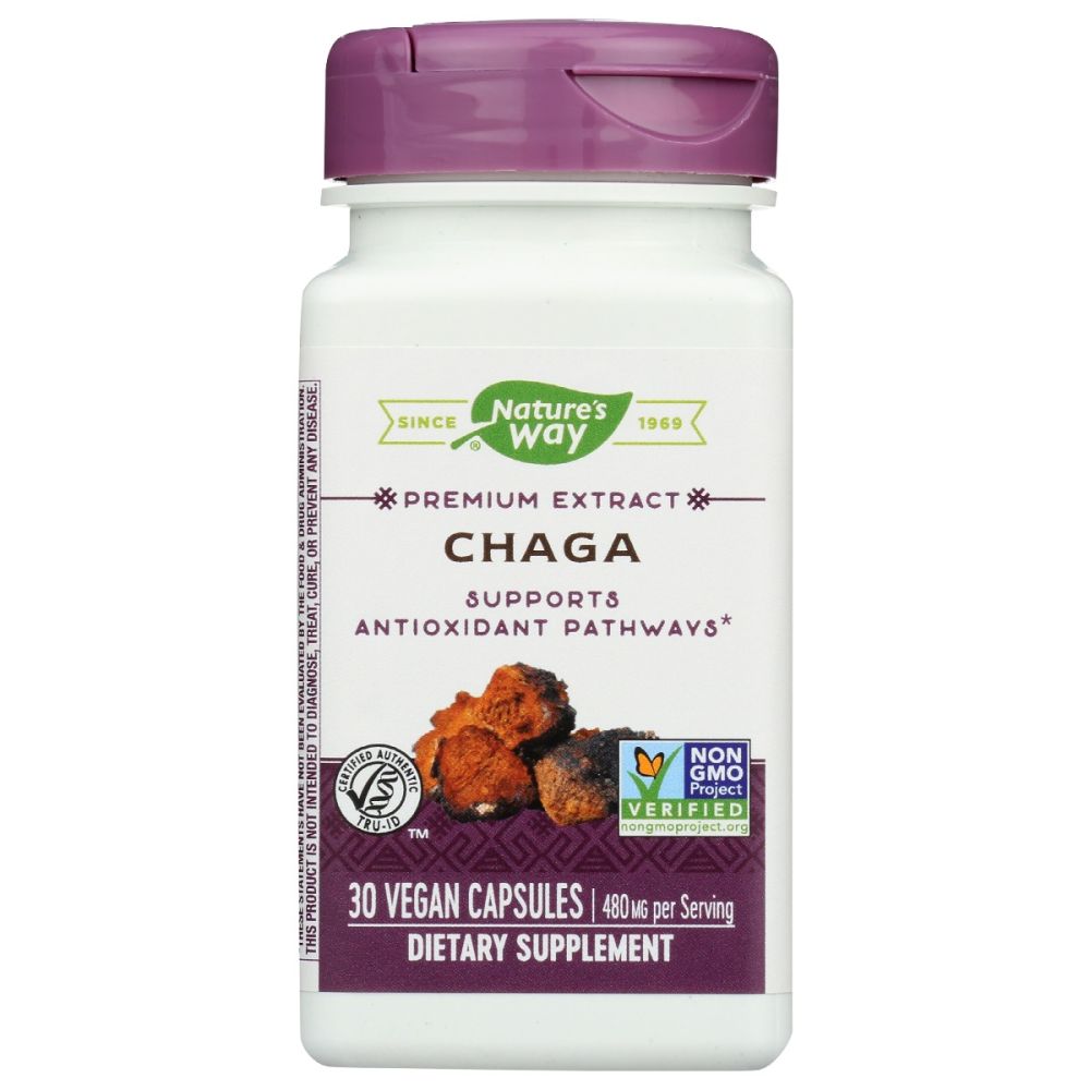 NATURES WAY: Chaga Antioxidant, 30 vc